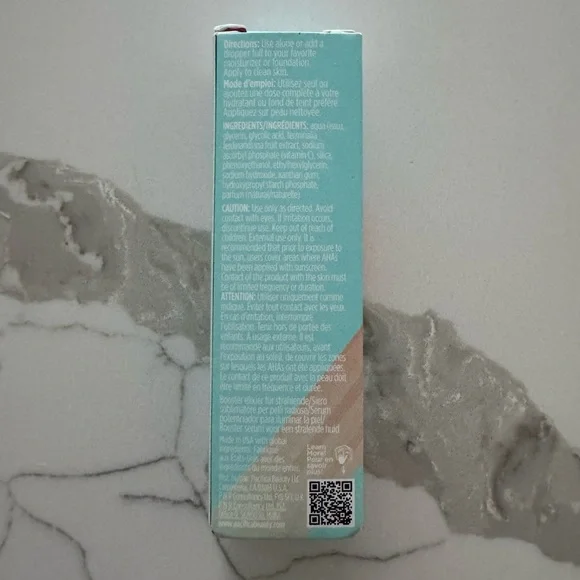 🌸5/$25🌸 Pacifica baby glow booster serum glycolic acid + vitamin c - Picture 2 of 2